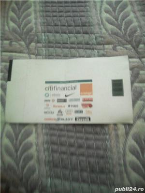 Bilet fotbal nefolosit la meciul Steaua - Roma din 2008 - imagine 2