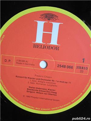 vinil/vinyl Chopin-Klavierkonzert Nr.1, Krakowiak-pian Stefan Askenase - imagine 2