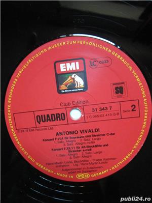 Vinil Vivaldi  -Die Vier Jahreszeiten (Anotimpurile) & Flotenkonzerte 1970 - imagine 3
