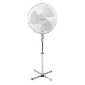 Ventilator cu picior 16", 3 viteze, Functie de oscilare, Putere 40W, Culoare: Alba.230V, 50Hz, 40W 
