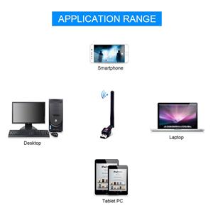 Adapter Wifi USB 150M Wireless Network Card 802.11 b/g/n 2.4GHz