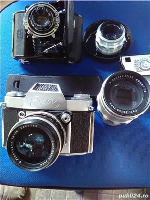 aparat foto exa ll,aparat foto zeiss ikon si obiective suplimentare