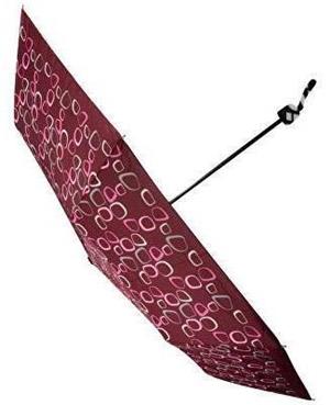 Umbrela de dama bordo/grena-pliabila manual- mini - imagine 7