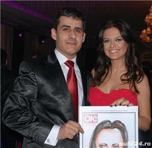 Caricaturist realizam caricaturi marturii pentru nunta botez petrecere  - imagine 12