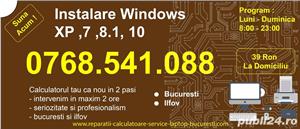 Instalare windows la domiciliu bucuresti 39ron