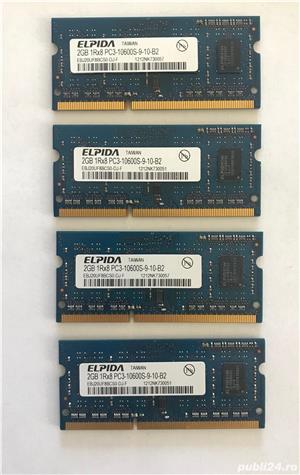 Kit Memoirie SODIMM Elpida 8 GB DDR3 (4 X 2GB) 1333 MHz, 10600, Quad Channel