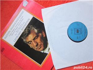 vinil Haydn -Harmoniemesse -Leonard Bernstein-New York Philharmonic 1975 - imagine 2
