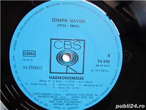 vinil Haydn -Harmoniemesse -Leonard Bernstein-New York Philharmonic 1975 - imagine 3