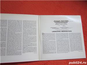 vinil Haydn -Harmoniemesse -Leonard Bernstein-New York Philharmonic 1975 - imagine 5