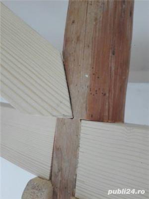 Mansarde cu lemn, rigips, grinzi ornamentale, ancadramente ferestre - imagine 16