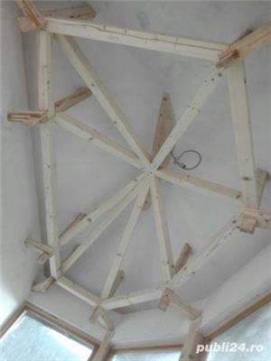 Mansarde cu lemn, rigips, grinzi ornamentale, ancadramente ferestre - imagine 11