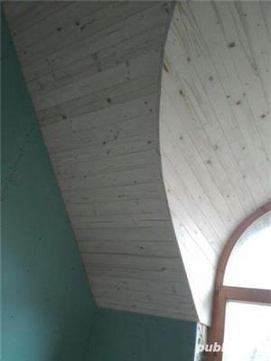 Mansarde cu lemn, rigips, grinzi ornamentale, ancadramente ferestre - imagine 4