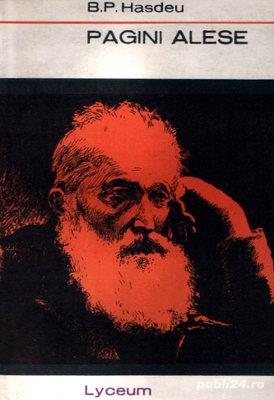 Pagini alese de B.P. Haşdeu