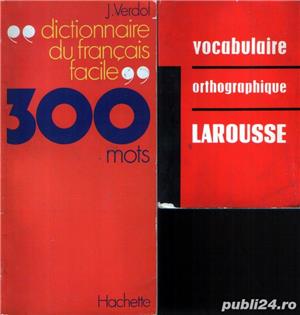 Dictionaire du francais facile 300 mots+Vocabulaire orthographique Larousse