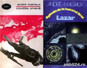 Malraux : Condiţia umană + Oglinda de la hotarul ceţii * Lazăr