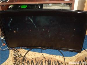 Monitor Ultra Curve Philips 75x45 cm merce  i pe post de televizor (Schimb) - imagine 5
