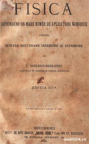 Fisica coprindend un mare numer de aplicatiuni numerice...