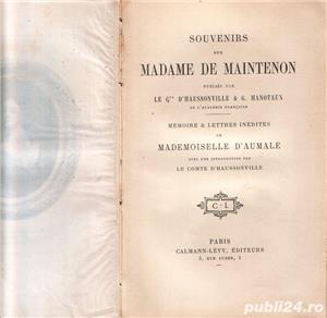 Souvenirs sur Madame de Maintenon