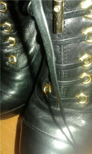 Botine din piele naturala - imagine 4