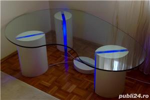 Masã de cristal Bavaria: Mobilier promotional pentru  "BMW Germany" - imagine 3