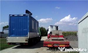 Servicii de transport si manipulare cu camion platforma si macara - imagine 2