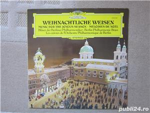 cadou rar vinil 1977 Melodii de Crăciun Music For Joyous Season Weihnachtliche Weisen - imagine 2