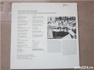 vinil rar Craciun Cor Copii 1988-Regensburger Domspatzen, Georg Ratzinger-nou - imagine 4