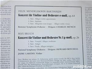 vinil rar Mendelssohn-Bartholdy&Bruch-Violin Concerto-JaimeLaredo 1959 - imagine 5