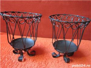  Suport / /Sfesnic ptr. lumanari ,Vintage, din fier