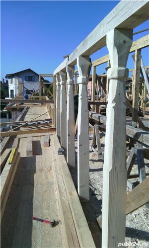 Stilpi din lemn sculptati - imagine 7