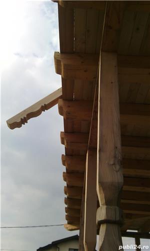 Lemn (capriori) pemtru acoperis cu model - imagine 5