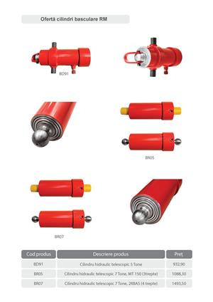 cilindru basculare remorca