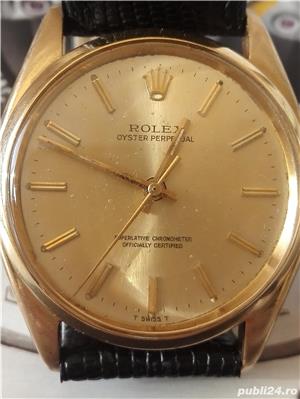 Vind ceas original ROLEX Oyster Perpetual 18k ref.6564