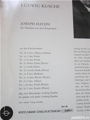 vinil rar Ludwig Kusche 1961- J.Haydn der Musikant aus dem Burgenland - imagine 2