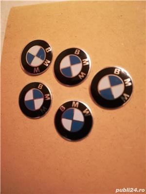Sticker metal cheie BMW diametrul 14 mm - imagine 4