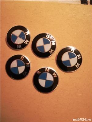 Sticker metal cheie BMW diametrul 14 mm - imagine 3