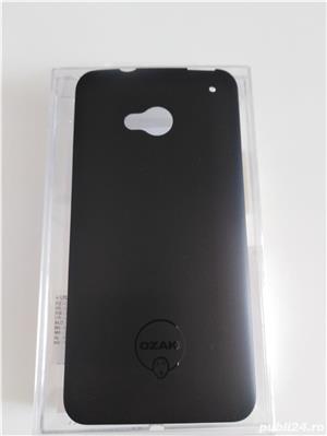 Vand husa/carcasa HTC ONE Black,nou nouta - imagine 2