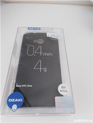 Vand husa/carcasa HTC ONE Black,nou nouta - imagine 4