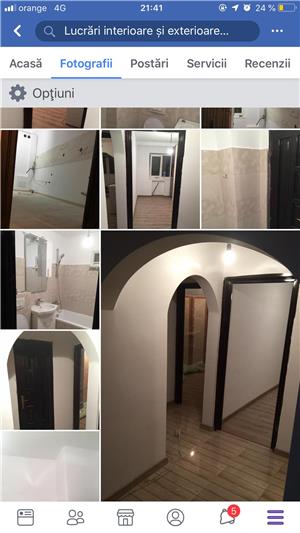 Echipa in constructie finisaje Execut lucrari interioare exterioare