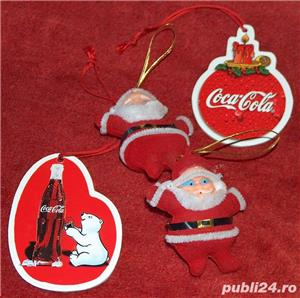 jucării (4) + magneţi frigider (2) Coca Cola de Crăciun