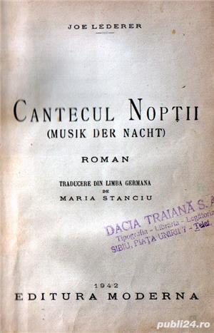Cântecul nopţii (Musik der Nacht) de Joe Lederer (1942)