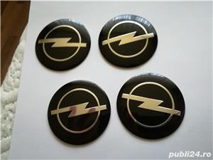 Set Embleme roți 3M Opel diametrul 56 mm - imagine 2