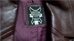 Geacă de piele naturala - imagine 2