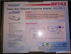 Injector POE Buffalo WLE-POE-S American  - imagine 5