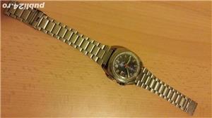 Ceas mecanic elvetian Cauny Prima cu data si sonerie - imagine 4