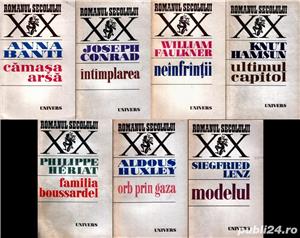8 cărţi din colectia "Romanul secolului XX"