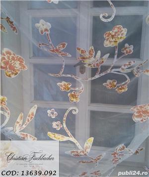 Perdele - imprimeu floral - CHRISTIAN FISCHBACHER - imagine 2