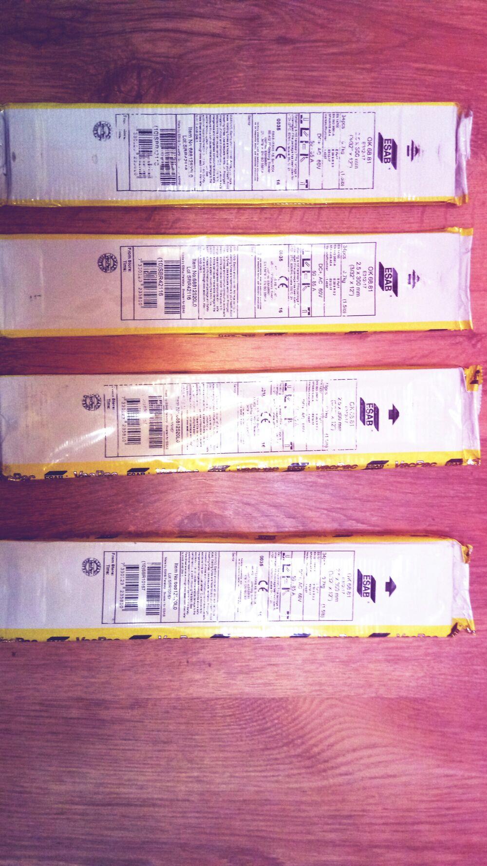 Electrozi ESAB Ok 68.81 Inox 2.0 si 2.5 mm x 300 mm, NOU ! - imagine 3