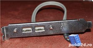 regletă 2 porturi USB