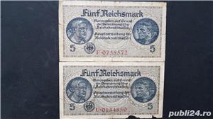 5 Reichmark,fara data,perioada 1940-1945 - imagine 3